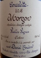 MORGON Corcelette Vieilles vignes Cailloux de Bouland