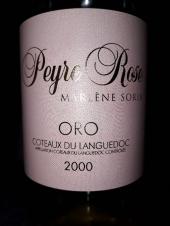 COTEAUX DU LANGUEDOC Blanc Oro du Domaine Peyre Rose