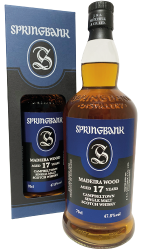 SPRINGBANK 17 ans Brut de fût Madère 47.8°