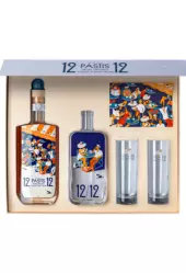 Coffret Pastis 12/12 Édition Terrasse Carafe + 2 verres