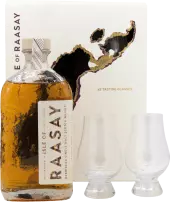 ISLE OF RAASAY SIGNATURE SINGLE MALT COFFRET 2 VERRES