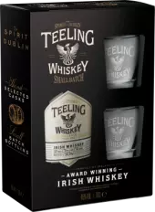 TEELING SMALL BATCH BLENDED WHISKEY COFFRET 2 VERRES